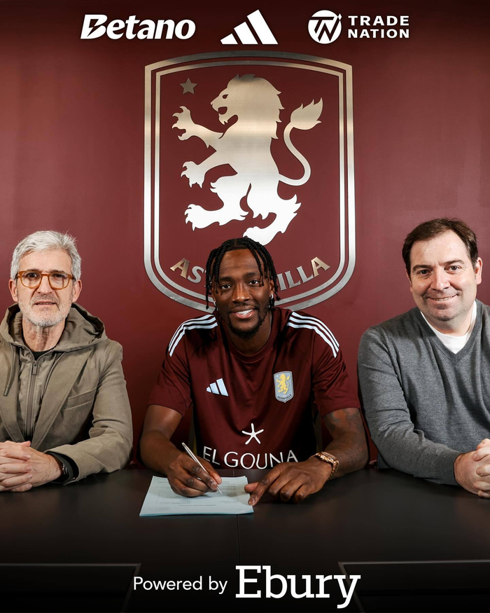 阿斯顿维拉官宣签下中锋亚伯拉罕|英超|阿斯顿维拉俱乐部|塔米·亚伯拉罕|俱乐部|官方_新浪体育_新浪新闻